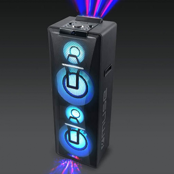 muse M-1990DJ  Party Box BT CD USB LED 1000W