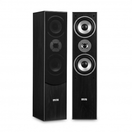 More about auna L766 - HiFi Boxen-Paar , Stand-Lautsprecher , Lautsprecher-Boxen , 3-Wege-Technik , Bassreflex , 20 Hz bis 20 kHz Frequenzg