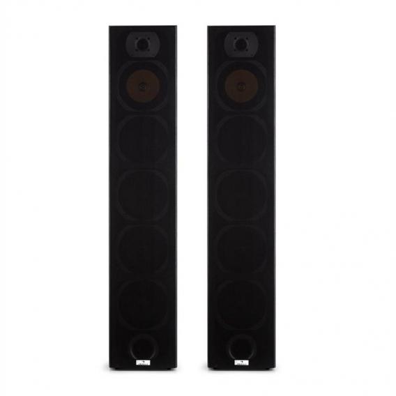 auna V7B - Standlautsprecher, Lautsprecher Boxen, 4-Wege Standboxen, 440 Watt, 3 x 6,5'' Tieftöner, 1 x 6,5'' Subwoofer, 1 x 6,5