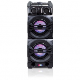 More about Lenco PMX-350 - Leistungsstarker Party-Lautsprecher mit DJ- und Mixfunktion - 320 Watt RMS - Bluetooth - Integrierter Akku - Par