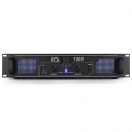 SPL-1500-EQ DJ PA-Verstärker 2-Kanal Endstufe 2 x 750W LED Equalizer