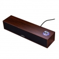 Kabelgebundener Bluetooth 5.0 Lautsprecher Musibaby Audio Bass Tragbare 3D Stereo Lange Holz Subwoofer Bar Säule Musik Lautsprec