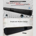 BT Sound Bar Kabelgebundener und drahtloser Stereo-TV Soundbar 2000-mAh-Audio-Lautsprecher mit integriertem Subwoofer Unterstuet