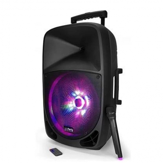 Tragbare Lautsprecher 15 "/ 38 cm - 800 W - USB / Bluetooth / FM / UKW-MICRO - PARTY-15LED