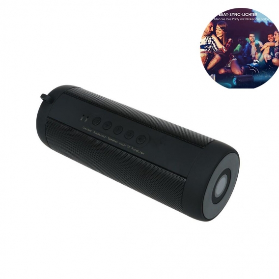 Drahtloser Bluetooth-Außenlautsprecher 5.0 mit Triple-Bass-Effekt, TWS-Stereoanlage, wasserdichtem Bluetooth-Audio