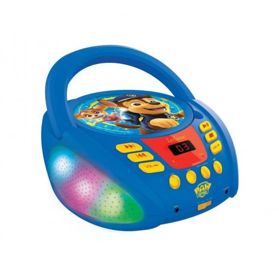 Lexibook RCD109PA Paw Patrol Kinder CD-Player mit Bluetooth und LED