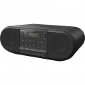 Panasonic Radio CD Player RX-D550E-K Boom Box USB Bluetooth Netz-Batteriebetrieb