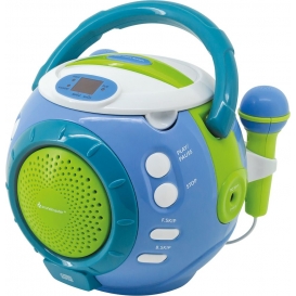 More about Soundmaster KCD1600 Kinder-CD-Spieler, Mikrofon, verschiedene Farben Farbe: Blau