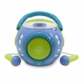 Soundmaster KCD1600 Kinder-CD-Spieler, Mikrofon, verschiedene Farben Farbe: Blau