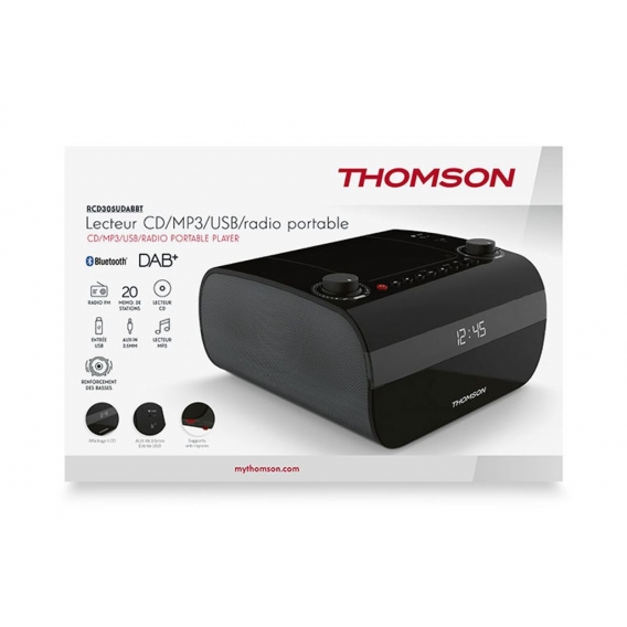 Thomson RCD305UDABBT CD/MP3/USB/BT Radio Dab+ Tuner