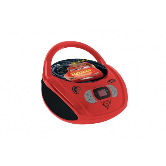 Lexibook Bommbox mit CD im Disney Cars DesignL； RCD108DC