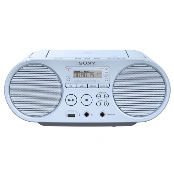 Sony ZS-PS 50 Radio-CD-Player blau