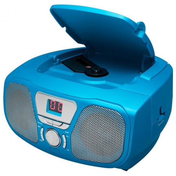 bigben Tragbares CD/Radio CD46 - Kids - Farbe: Blau； AU302813