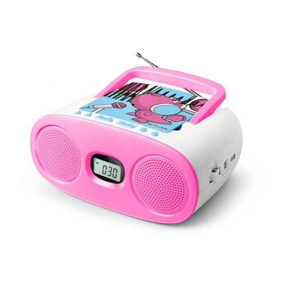 muse M-23KDG CD/USB-Radio MW/FM Kids Line