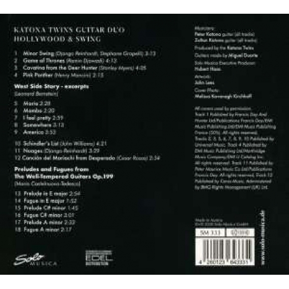 Katona Twins - Hollywood & Swing - Solo Musica  - (CD / Titel: H-Z)