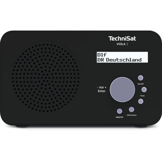 TechniSat VIOLA 2, Tragbar, Analog & Digital, DAB+,FM, 87,5 - 108 MHz, 174 - 240 MHz, 1 W