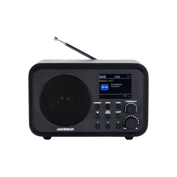 Universum DAB+ Radio DR 300-20, Akku, Bluetooth, schwarz