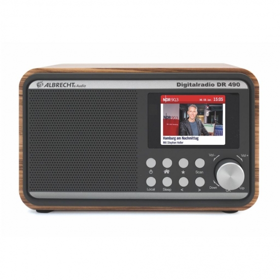 Albrecht Radio Dab+ Dr490 Walnut