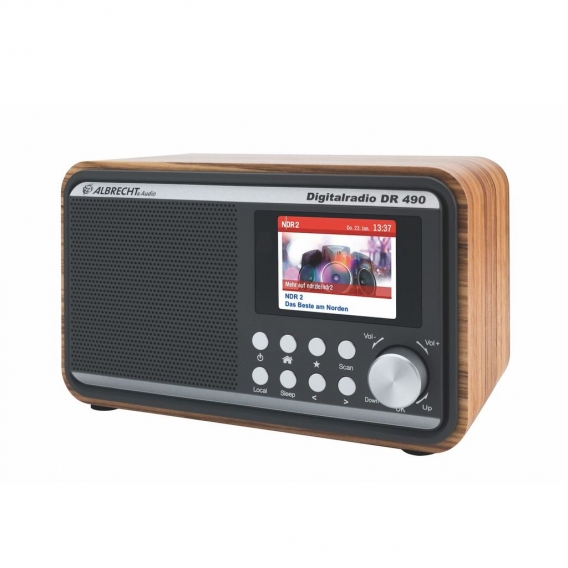 Albrecht Radio Dab+ Dr490 Walnut