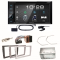 Kenwood DDX-4019DAB DVD Einbauset für Opel Vectra Omega Corsa Signum Meriva