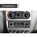 Autoradio MP3-Player UKW-Radio Bluetooth-Lautsprecher AUX IN SD-Karte / U-Platte Musikwiedergabe Silber