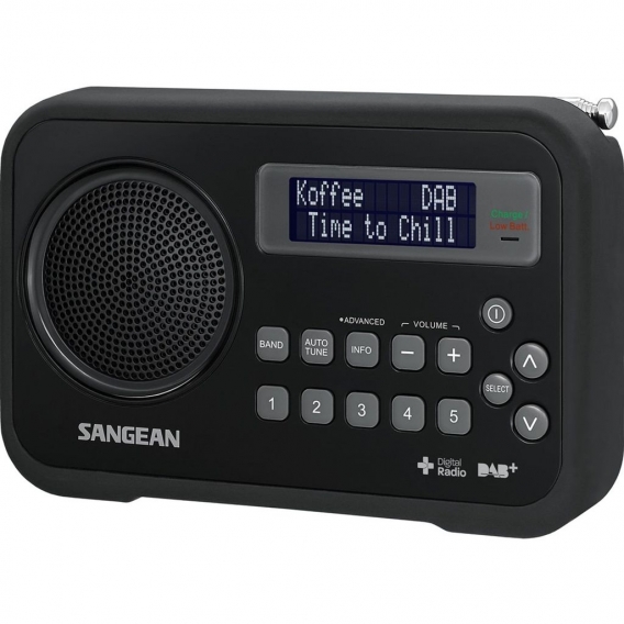 Sangean DPR-67 DAB+/FM Radio, UKW, Kopfh?rer-Ausgang, DAB+, Akkubetrieb