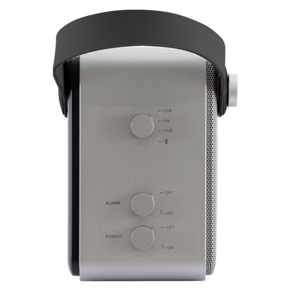 Imperial DABMAN BT 40, tragbares DAB+/UKW Radio, mit Bluetooth, versch.Varianten Farbe: Silber