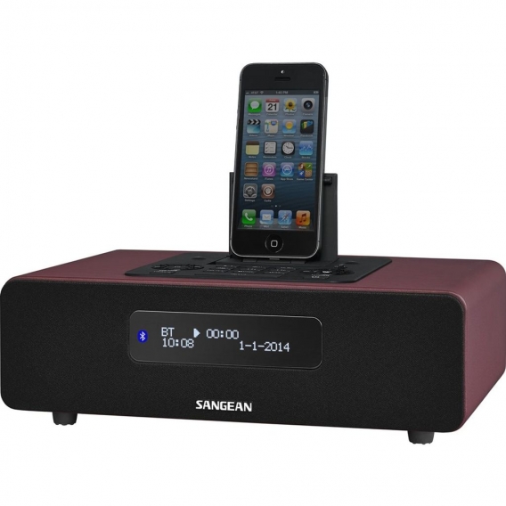 Sangean DDR-38BT-DAB+ rot DAB+/FM BT