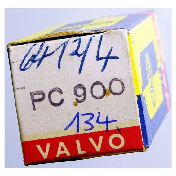 PC900 Triode. Eine Vakuum-Elektronenröhre von Valvo. ID15422