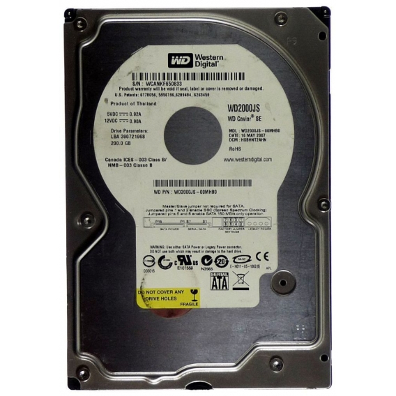 Western Digital WD2000JS 200GB SATA-II 3,5"