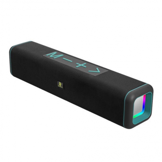 Tragbare Bluetooth-Lautsprecher Bar Stereo USB AUX Notebook Musik im Freien Farbe Hellblau