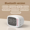 Desktop-LED-drahtloser digitaler Wecker mit HIFI-Bluetooth-Lautsprecher, USB-Ladegerätanschluss für Zuhause, Wohnzimmer, Schlafz