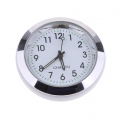 2Pack Car Clock Stilvoller Wecker Metallständer Digital Stick On Clock White