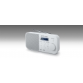 Muse m-109 dbw white tragbares dab+/fm-Radio mit integriertem Lautsprecher und Bildschirm