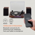 auna TT-Play PLUS Plattenspieler Turntable ,  Stereolautsprecher: 20 Watt max. , Bluetooth-Funktion , Status-LED , Geschwindigke