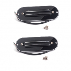 More about 2xDual Hot Rail Humbucker Tonabnehmer Für Akustische Elektrische Zigarrenbox Gitarrenteil