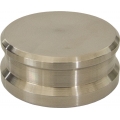 analogis »silver metal« Schallplatten-Auflagegewicht/Stabilisierer Farbe: silber Gewicht: 760 g