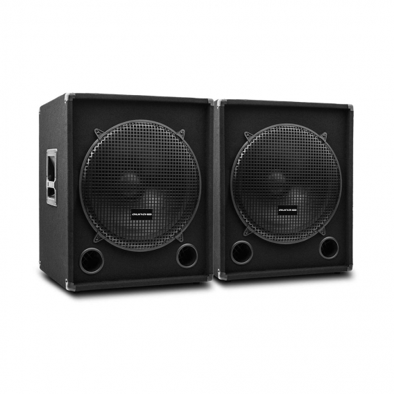 auna Pro PW-1018-SUB MKII passiver PA-Subwoofer PA-Tieftöner ,45,7 cm (18") Subwoofer ,Belastbarkeit: 600 Watt RMS / 1200 Wmax. 