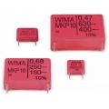 WIMA Folienkondensator, MKP1J033305I00KSSD, 0,33UF, 630V