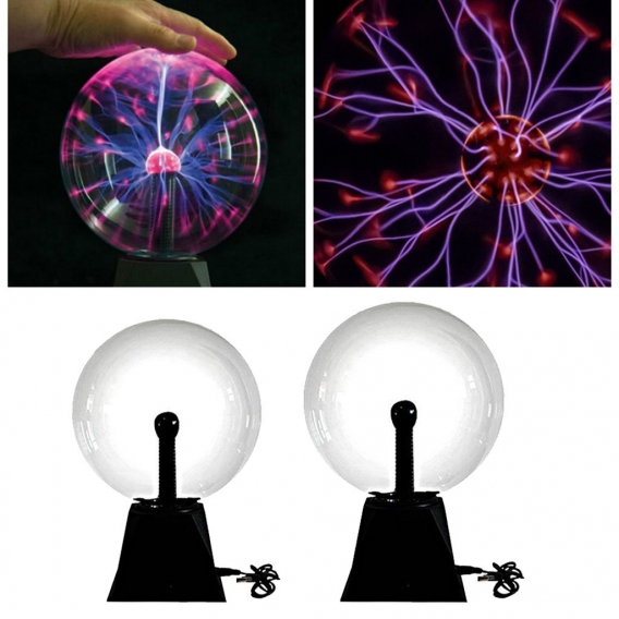 2 Stück Plasma Light Balls2 Stück USB-Kabel