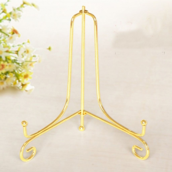 2 Stück Dish Display Rack , Gold