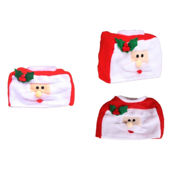 1 Stück Weihnachten Tissue Box Cover Größe Weihnachtsmann