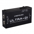 DI-Box Ultra Direkt Inject Box für Bühne und Studio, Klinke - XLR, Signalanpassung, Ground-Lift-Schalter