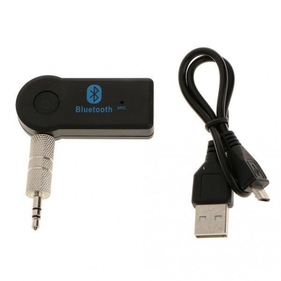 2x 3,5 Mm Auto Aux Drahtlose Bluetooth Stereo Audio Musikempfänger Adapter Set