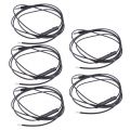 5Pack 3.5mm Update Kabel Audio Kabel Ersatz MIC Für IPhone IPad IPod DIY