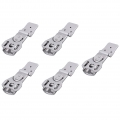 5x Edelstahl Flightcase Butterfly Drehverschluss Mit Mini Lock Eye