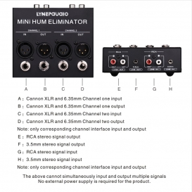 More about Zweikanalige Hoh Noise Eliminator Destroyer Box Mit TRS XLR Eingängen