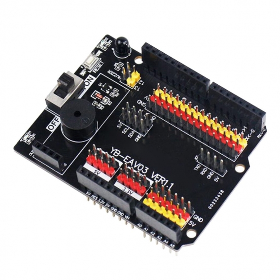 Entwicklungsplatine Für Elektronikmodule Des UNO-IO-Erweiterungsplatinen-Abschirmsensors