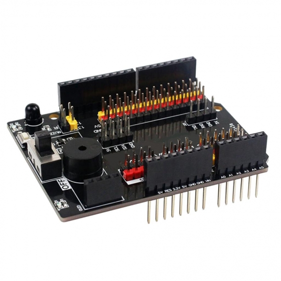 Entwicklungsplatine Für Elektronikmodule Des UNO-IO-Erweiterungsplatinen-Abschirmsensors