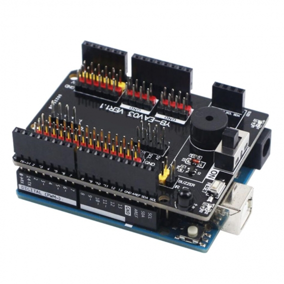 Entwicklungsplatine Für Elektronikmodule Des UNO-IO-Erweiterungsplatinen-Abschirmsensors